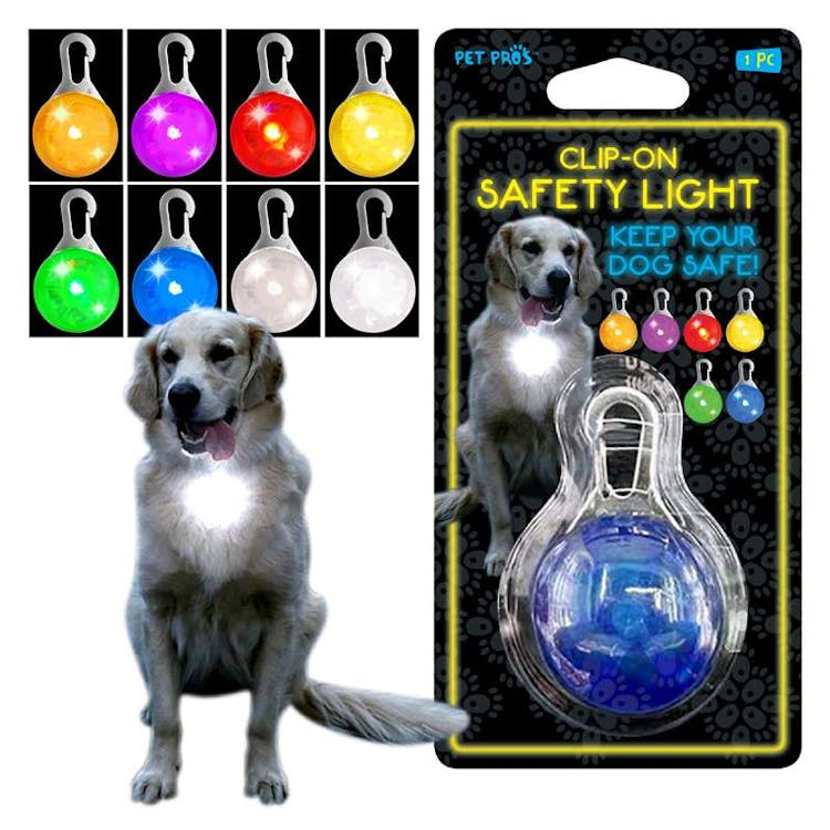 Clip-On Pet Safety Lights Assorted 3