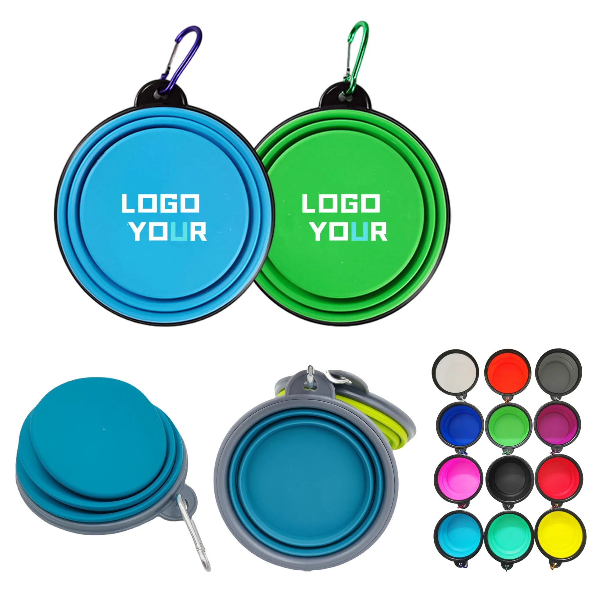 Collapsible Pet Bowl Dog Feeding 6