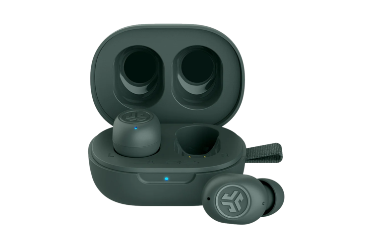 JLab JBuds Mini True Wireless Earbuds - Sage Gray 3
