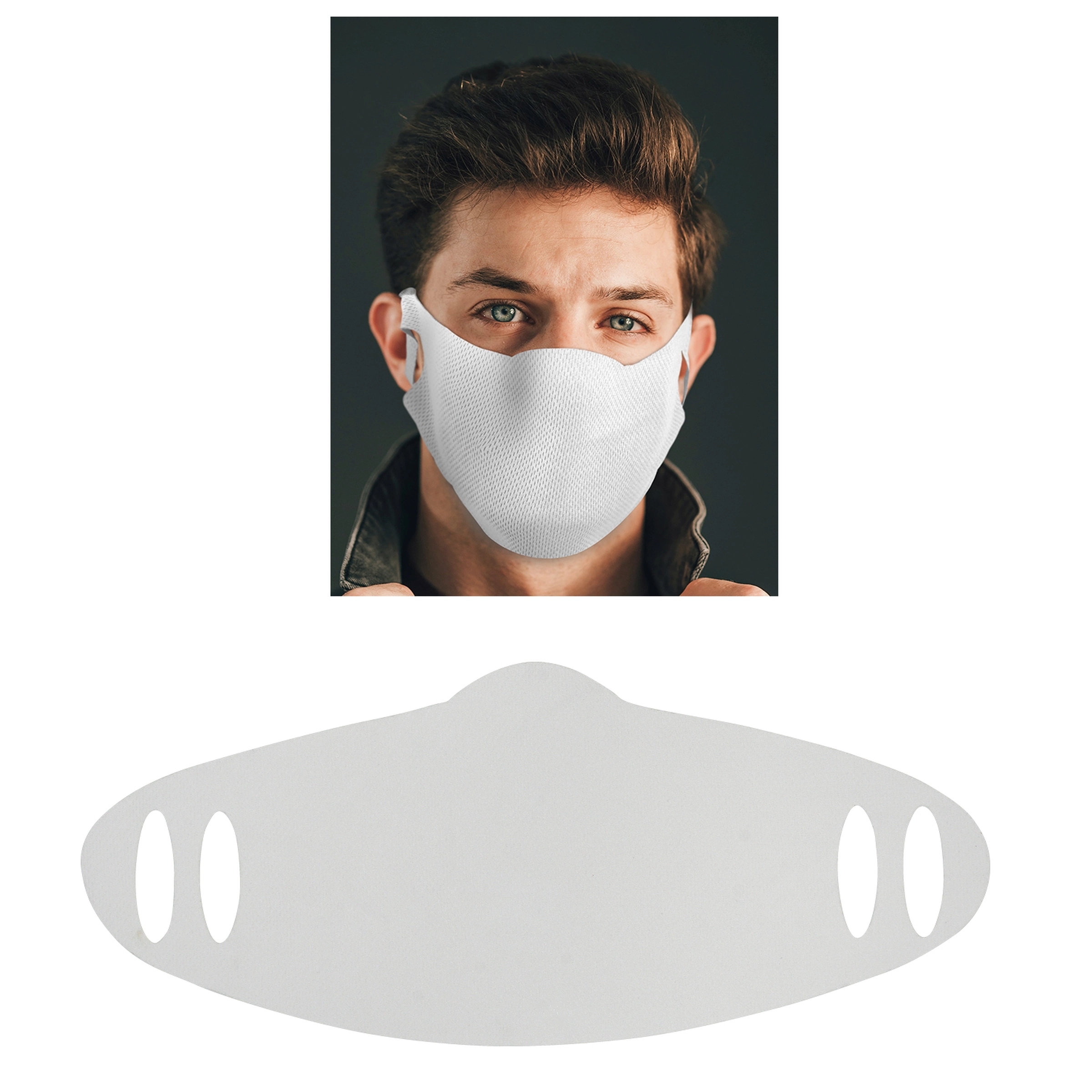 Full Color Fabric Face Mask 4