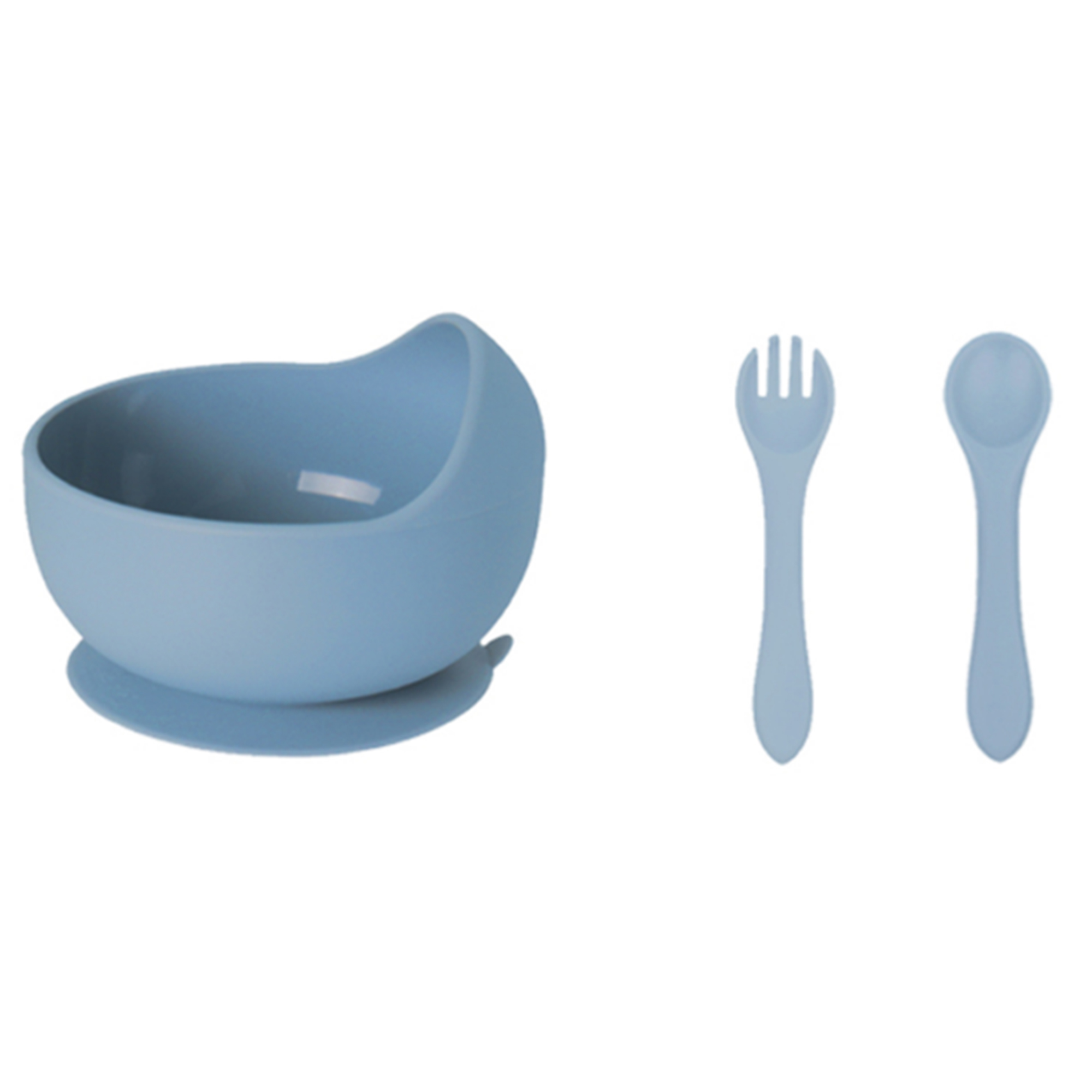Colorful Toddler Suction Cup Silicone Bowl Set 17
