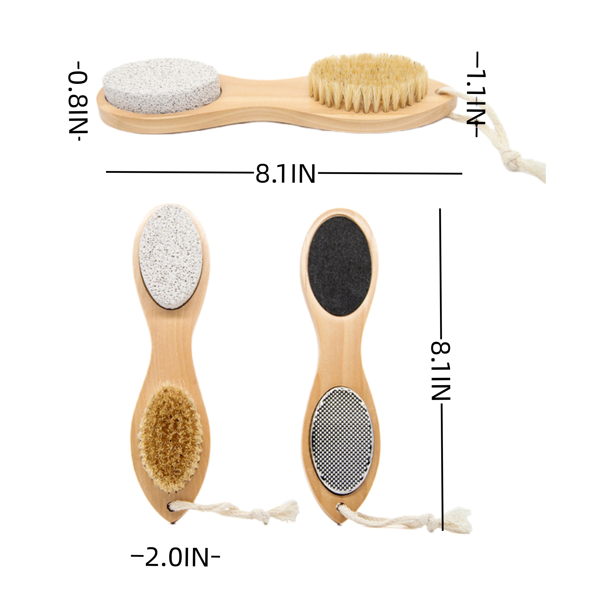 Sandpaper Pumice Stone Foot Cleaner File 8