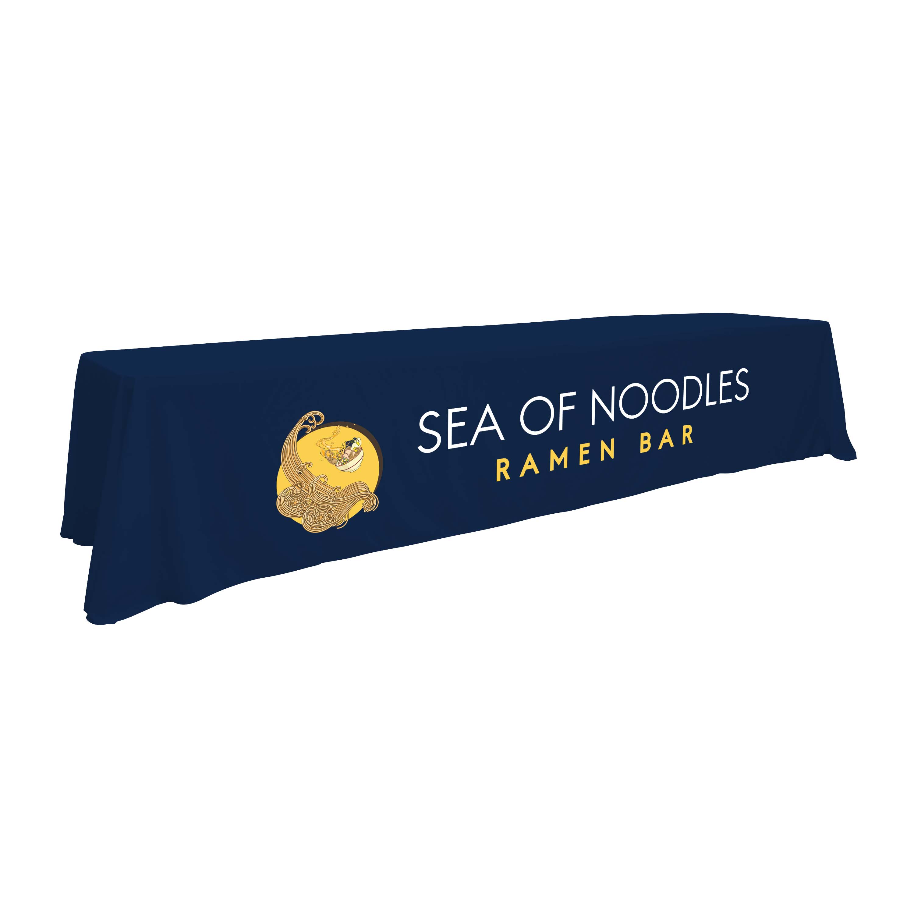 12' Standard Table Throw (Full-Color Front Only) 80