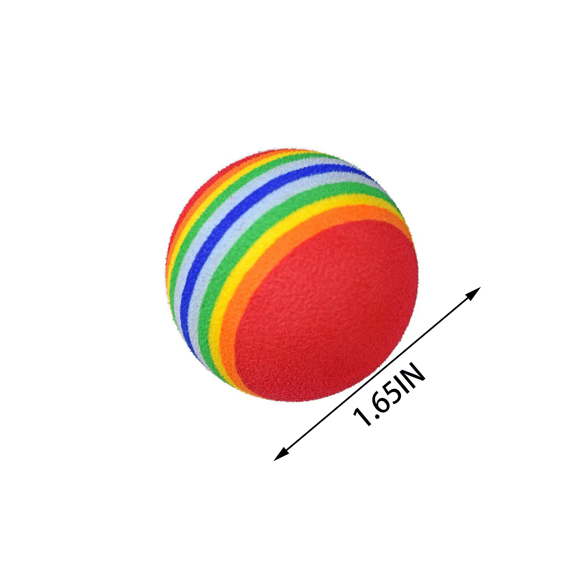 Other Organic Material Personalized Colorful Foam Golf Ball 6