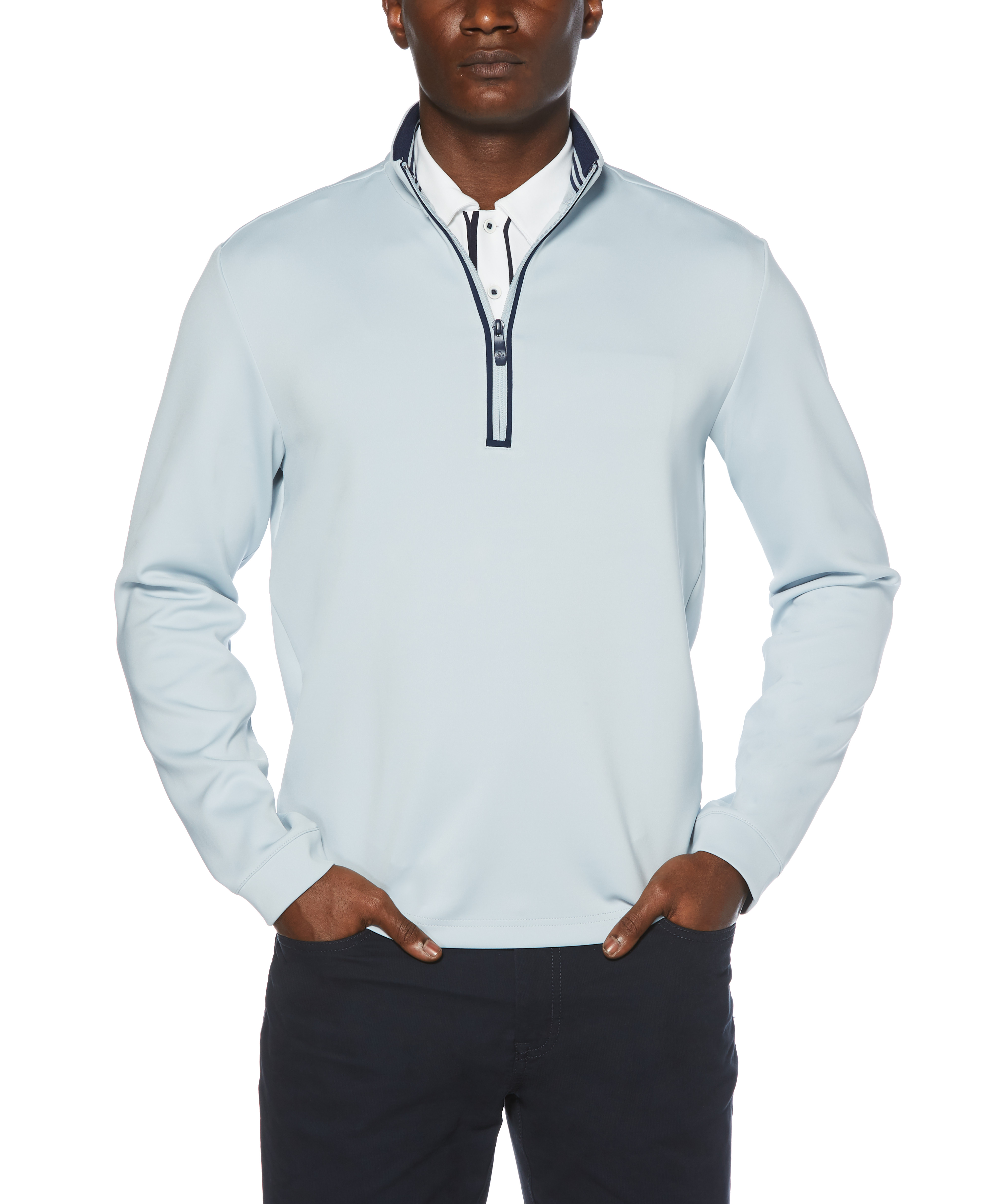 Original Penguin Men's Clubhouse Mock Pullover Shirt