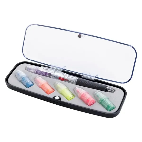 Multicolored Highlighter Pen Kit