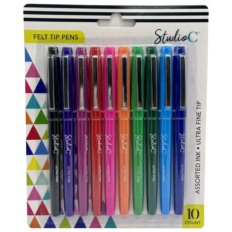 Felt Tip Pens - 10 Count 3