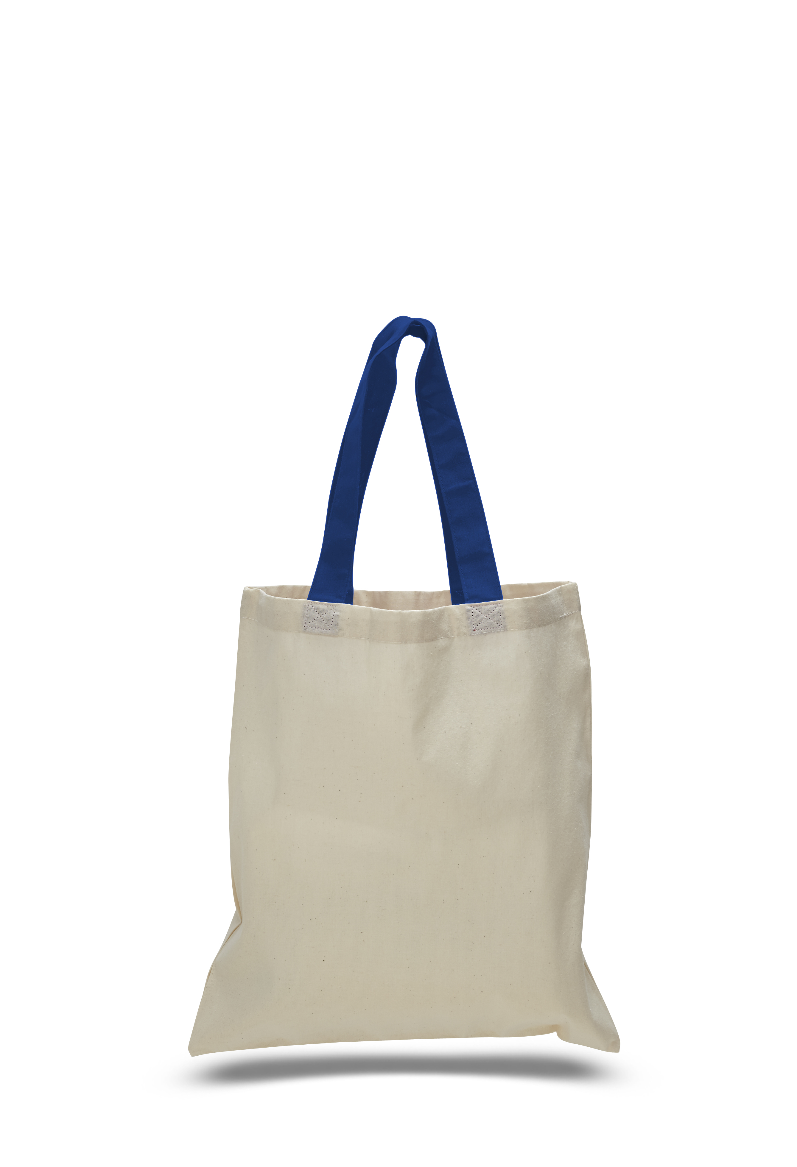 Economical Cotton Tote Bag with Colored Handles, custom tote bag with logo imprint 55