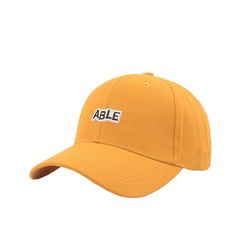 6 Panel Cotton Twill Structured Cap
