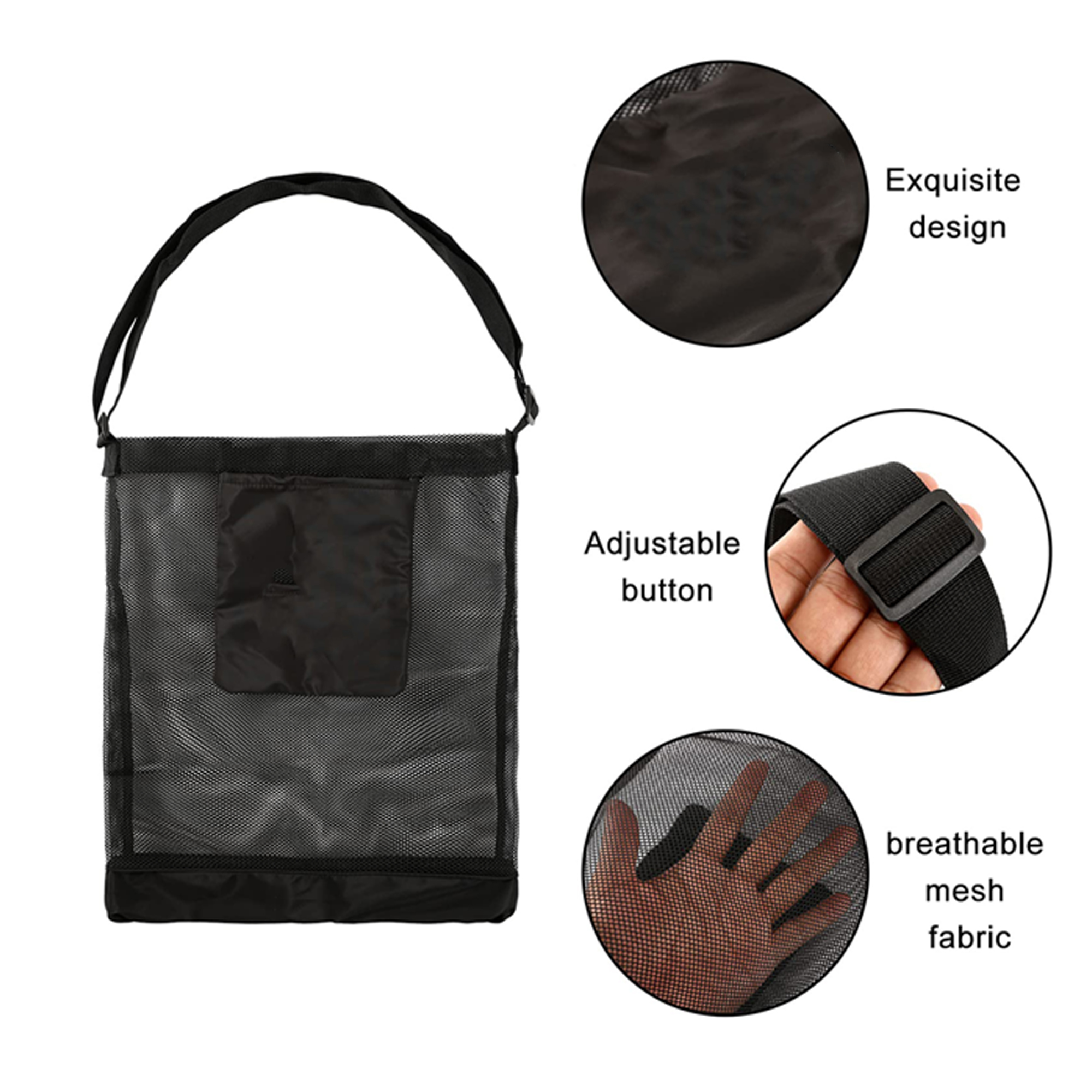Portable Mushroom Picking Satchel (Collapsible Mesh Pouch) 7