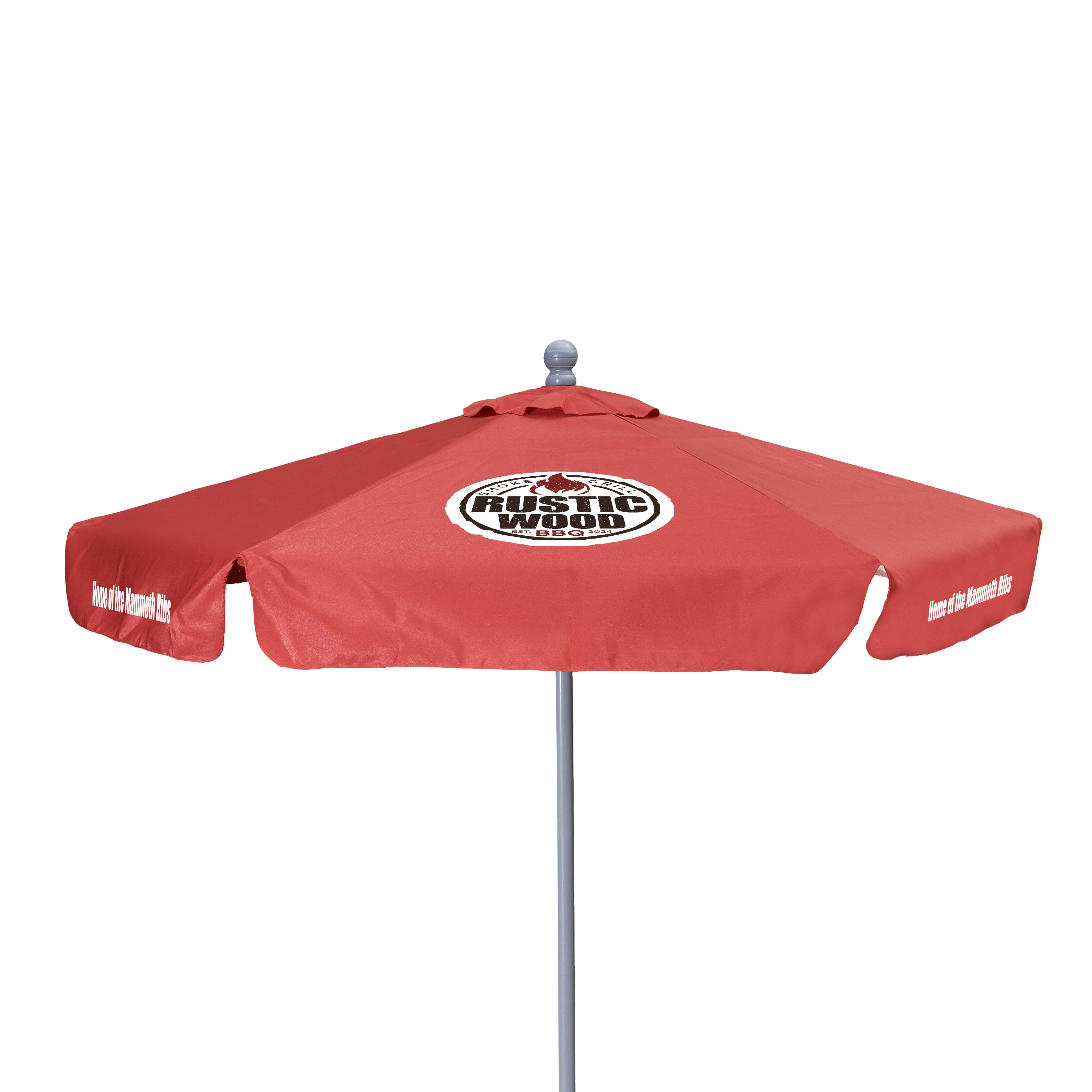 7' Deluxe Market Umbrella Kit with Valance (6 Imprints) 5