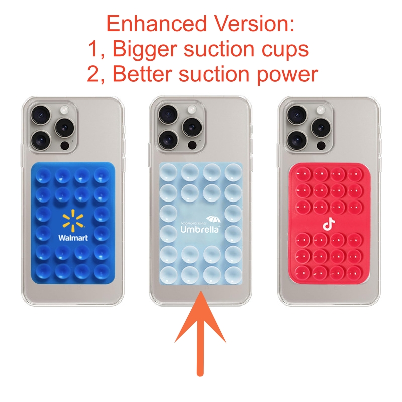 Enhanced Silicone Suction Phone Case Mount