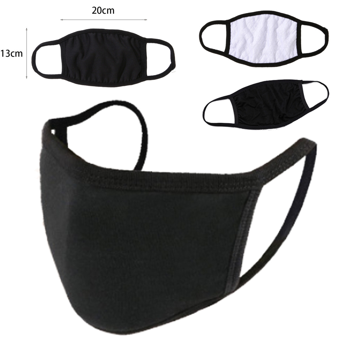 2 Ply Protective Cotton Mask Cover