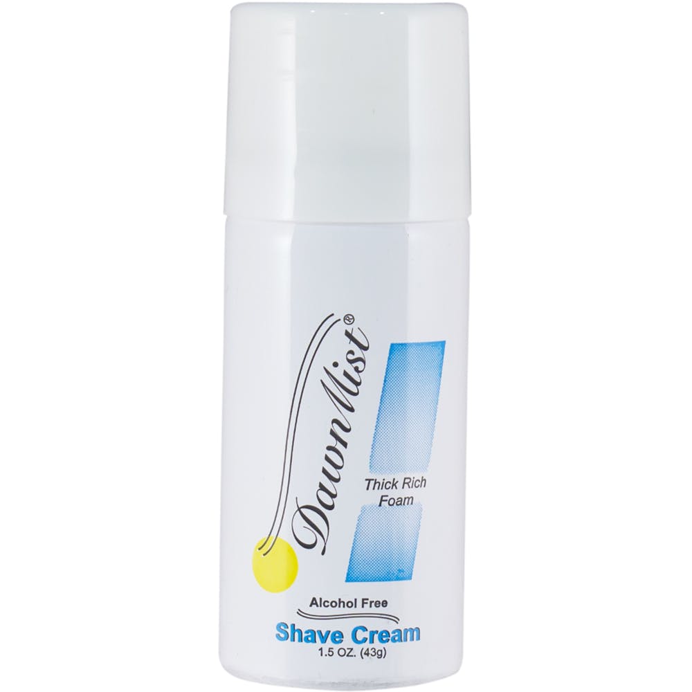 DawnMist Shave Cream - 1.5 oz Aerosol Rich Formula 2