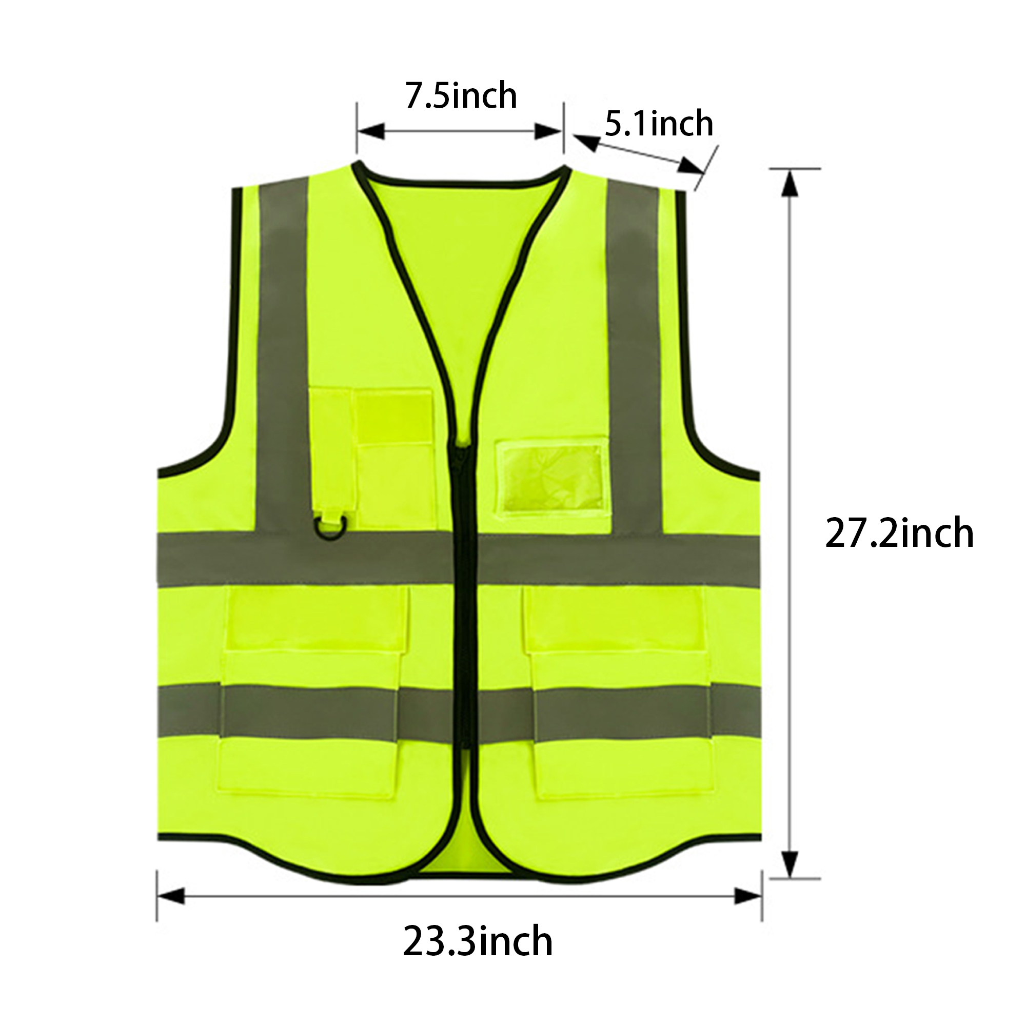 High Visibility Reflective Safety Vest 5