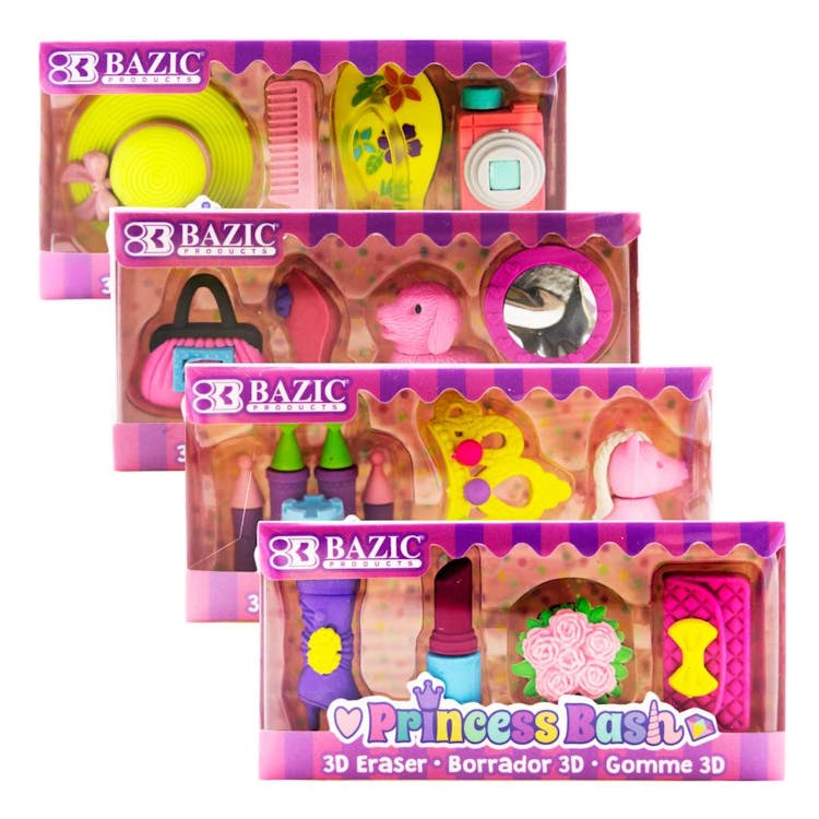 3D Eraser Sets - Princess Bash 3