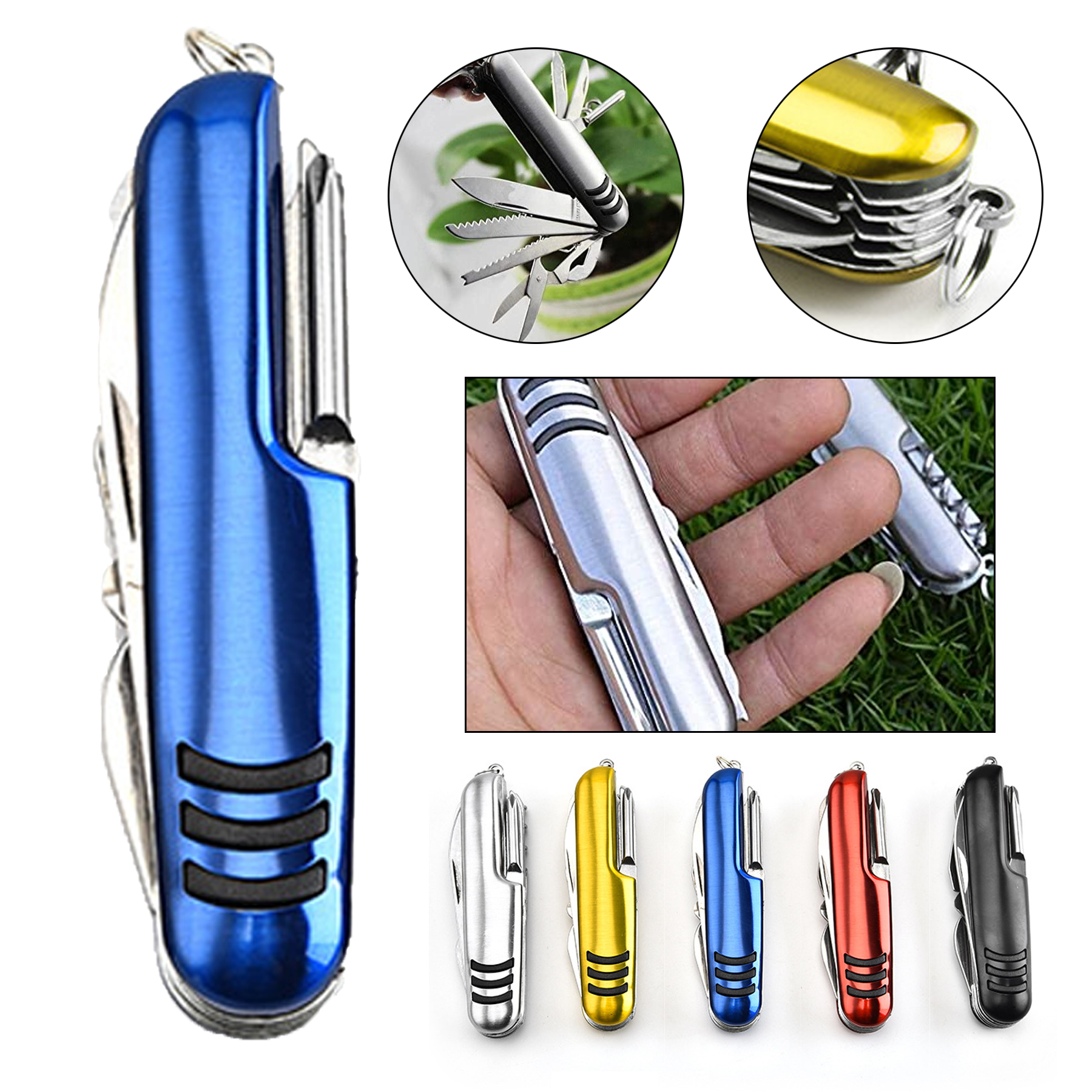 Multi Function Pocket Tools Folding Knife 6