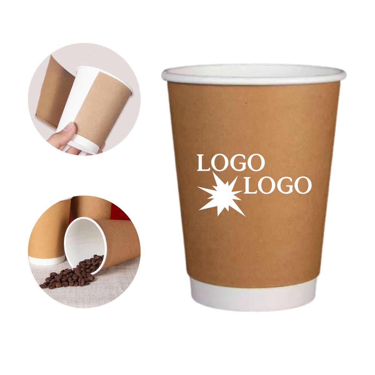 12oz Double-Wall Paper Hot Cup 4