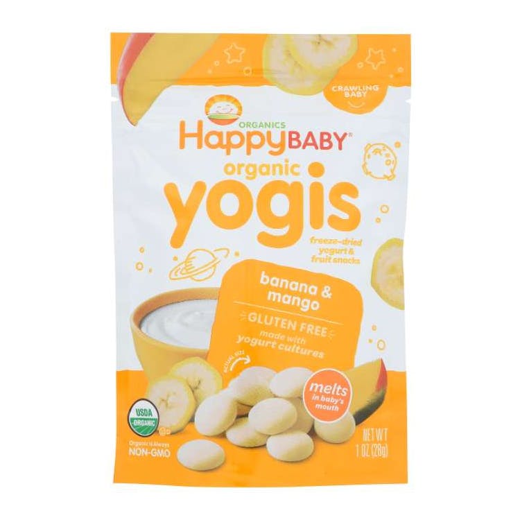 Happy Baby Snack Yogurt Bites - Banana Mango 8pk 2