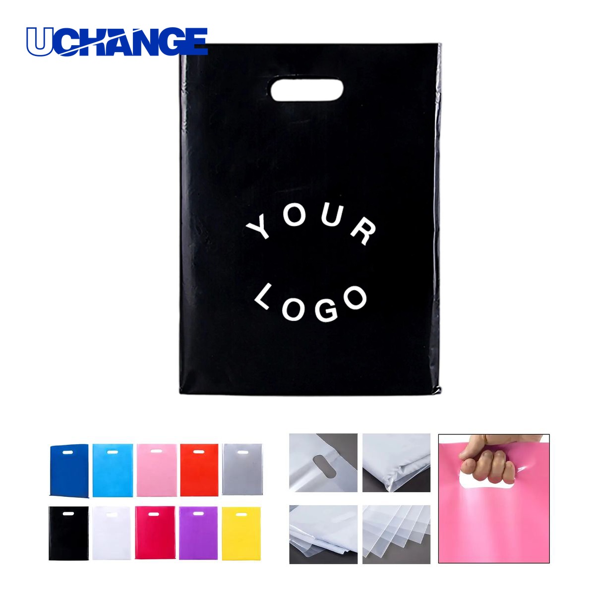 Reusable Non Woven Tote Bag with Cut Handles