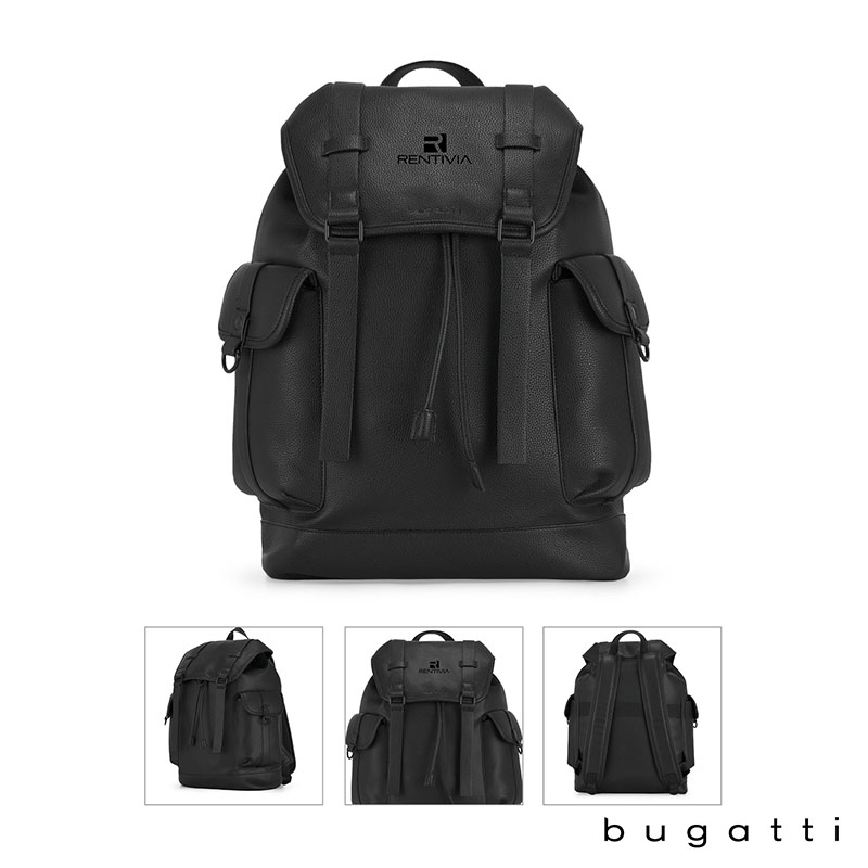 bugatti laptop backpack White Men and Women 15 Inches, Black, Medium : Electronics thoughtful organization Bugatti - Mile End Backpack