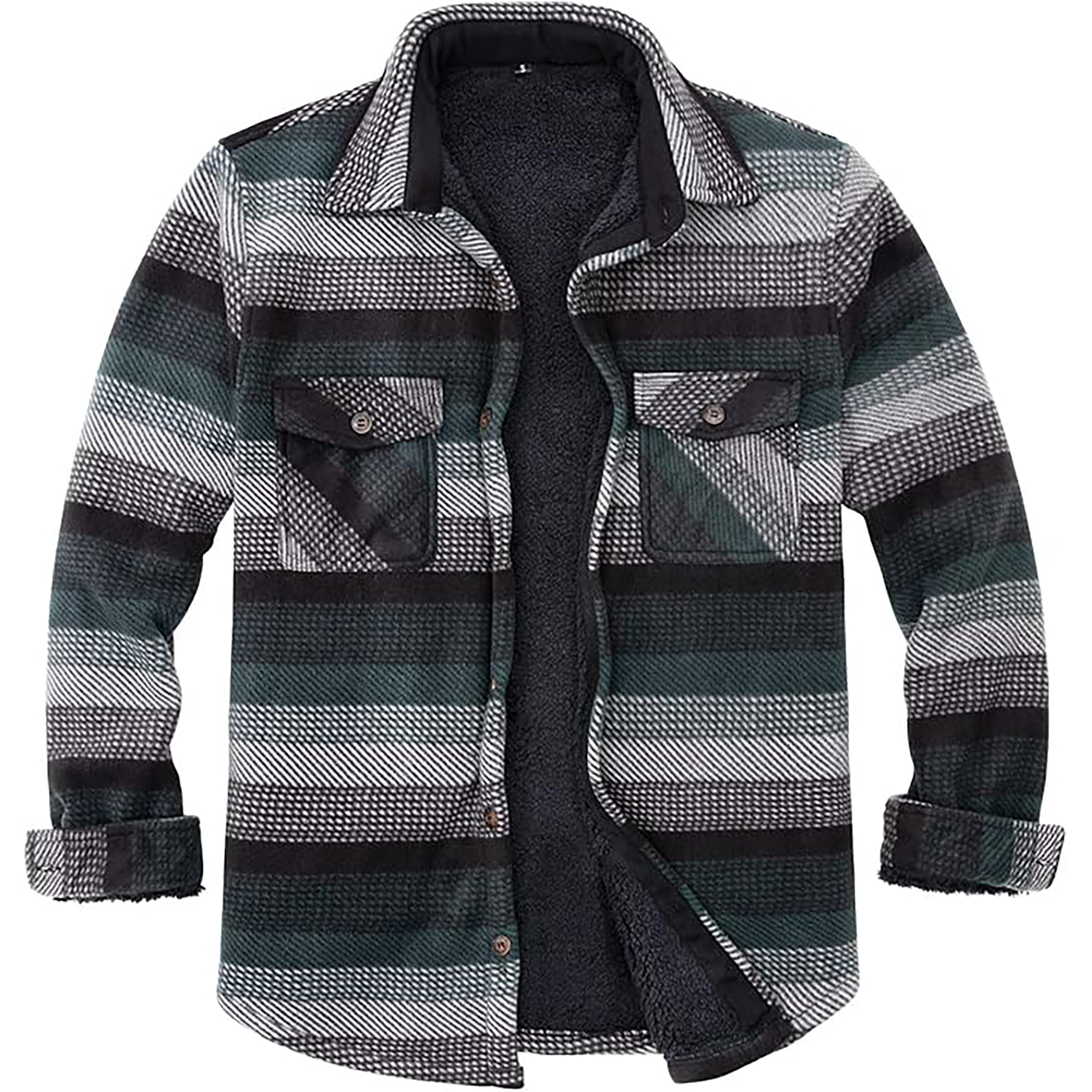 Men's Flannel Shirt Jacket 68