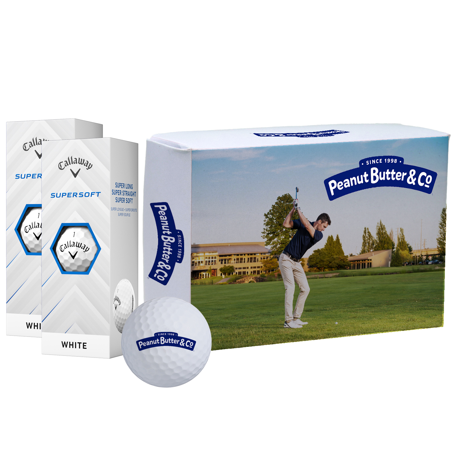 Callaway Supersoft Golf Balls in Custom Half Dozen Box 5