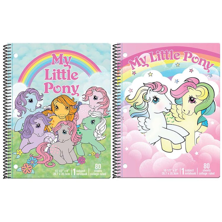 My Little Pony Spiral Bound Notebooks - Assorted 2