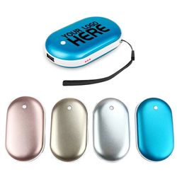 Pocket Hand Warmer Power Bank 5200mAh Double Sided Heat