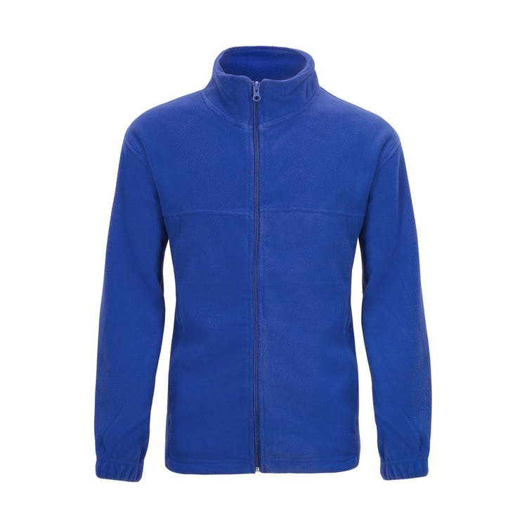 Youth Polar Fleece Jackets - 5/6 (XS) Royal Blue Full Zip 3