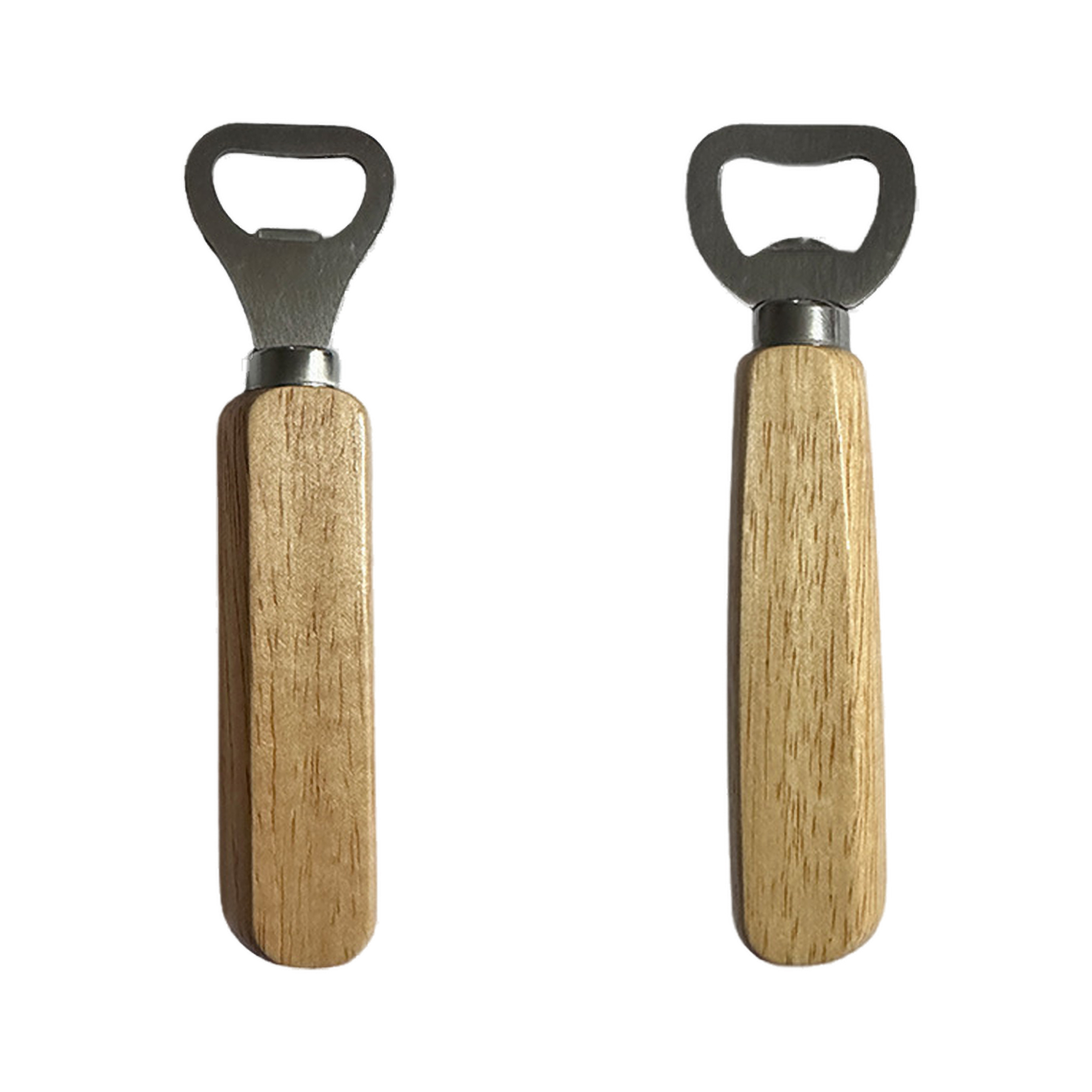 Stainless Opener with Wooden Handle 2