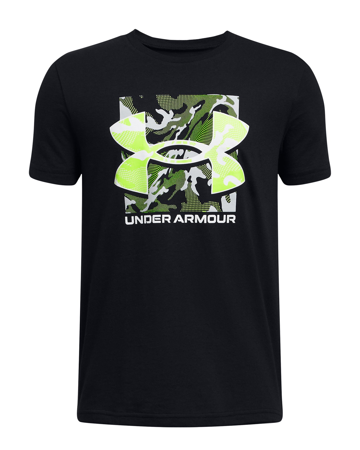 UA Box Logo Camo Boys' Short Sleeve T-Shirt 3