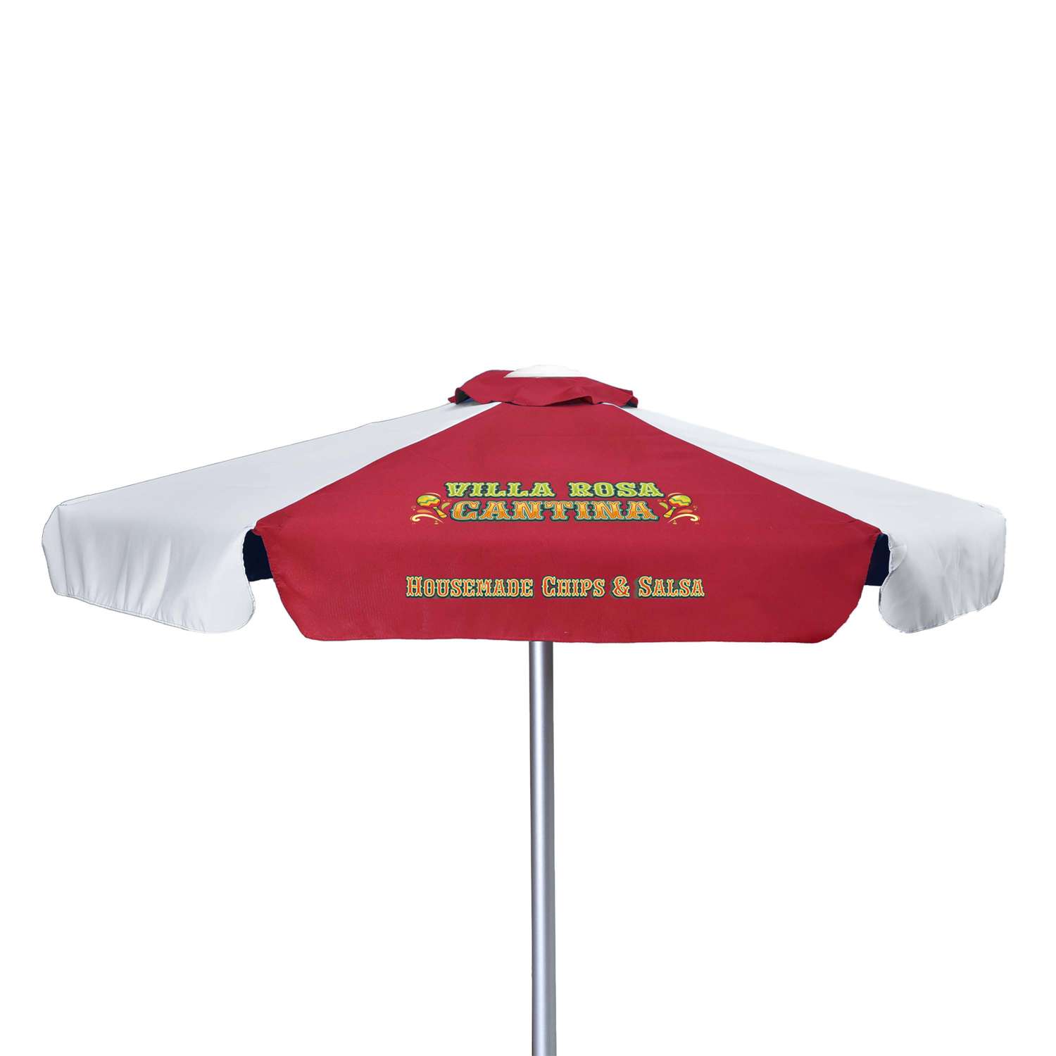 7' Market Umbrella Kit with Valance (2 Imprints) 4