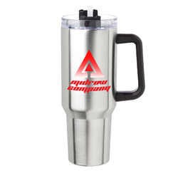 40 oz. Pinnacle Stainless Steel Travel Mug (Full Color Imprint)