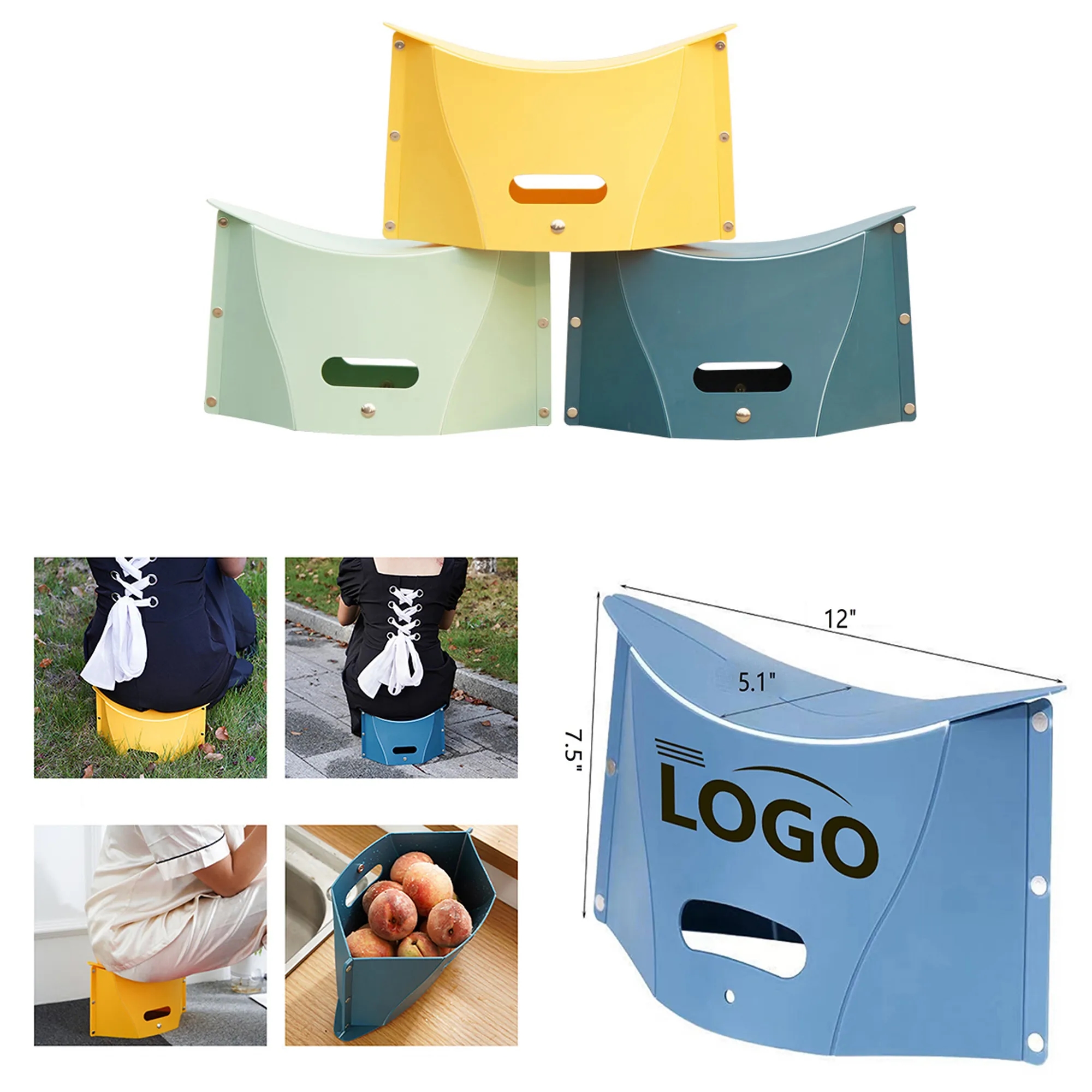 Portable Multipurpose Folding Stool MOQ 50 PCS