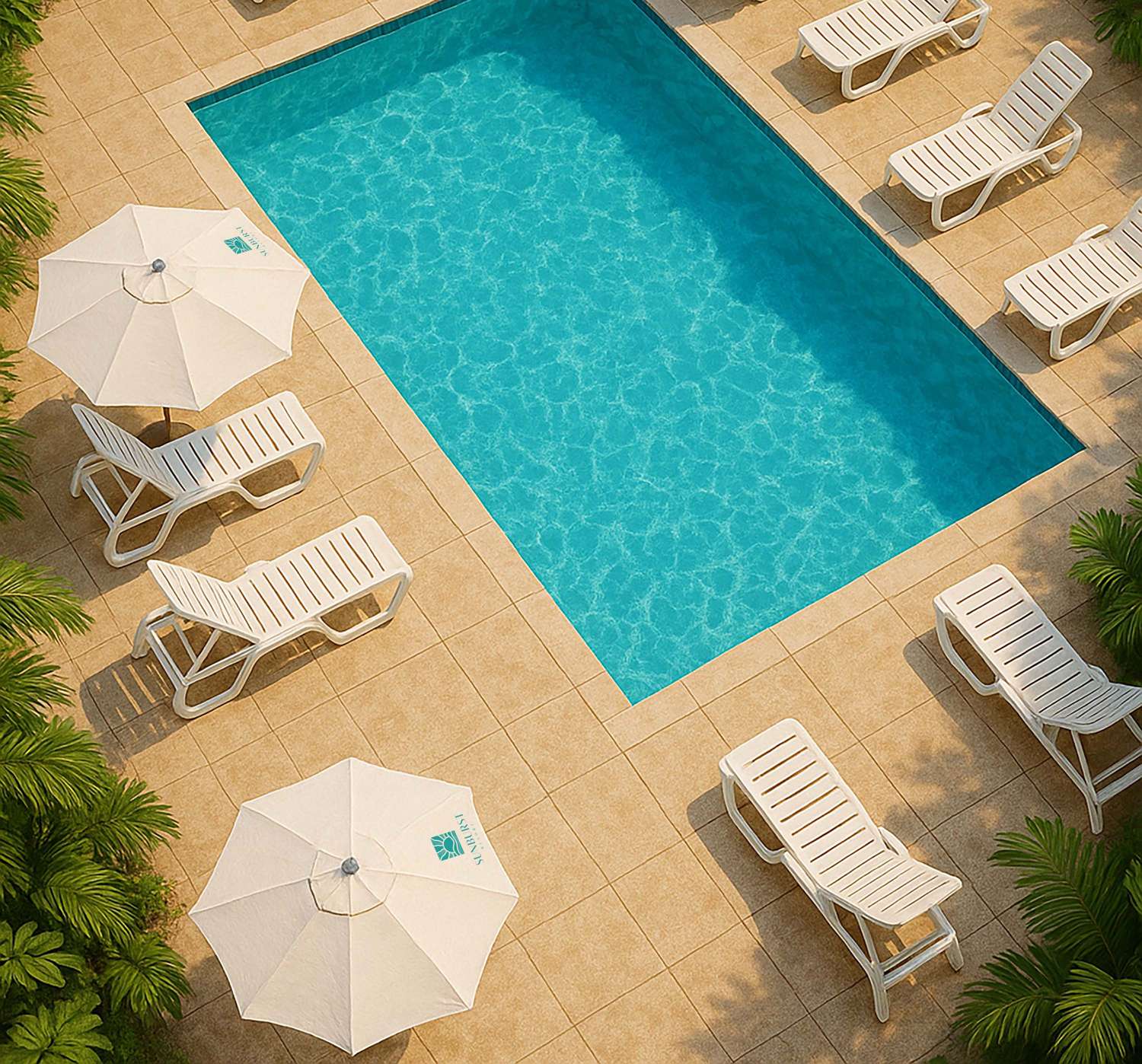 9' Deluxe Market Umbrella Kit (1 Imprint) 6