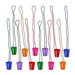 Shot Glass Beaded Necklace