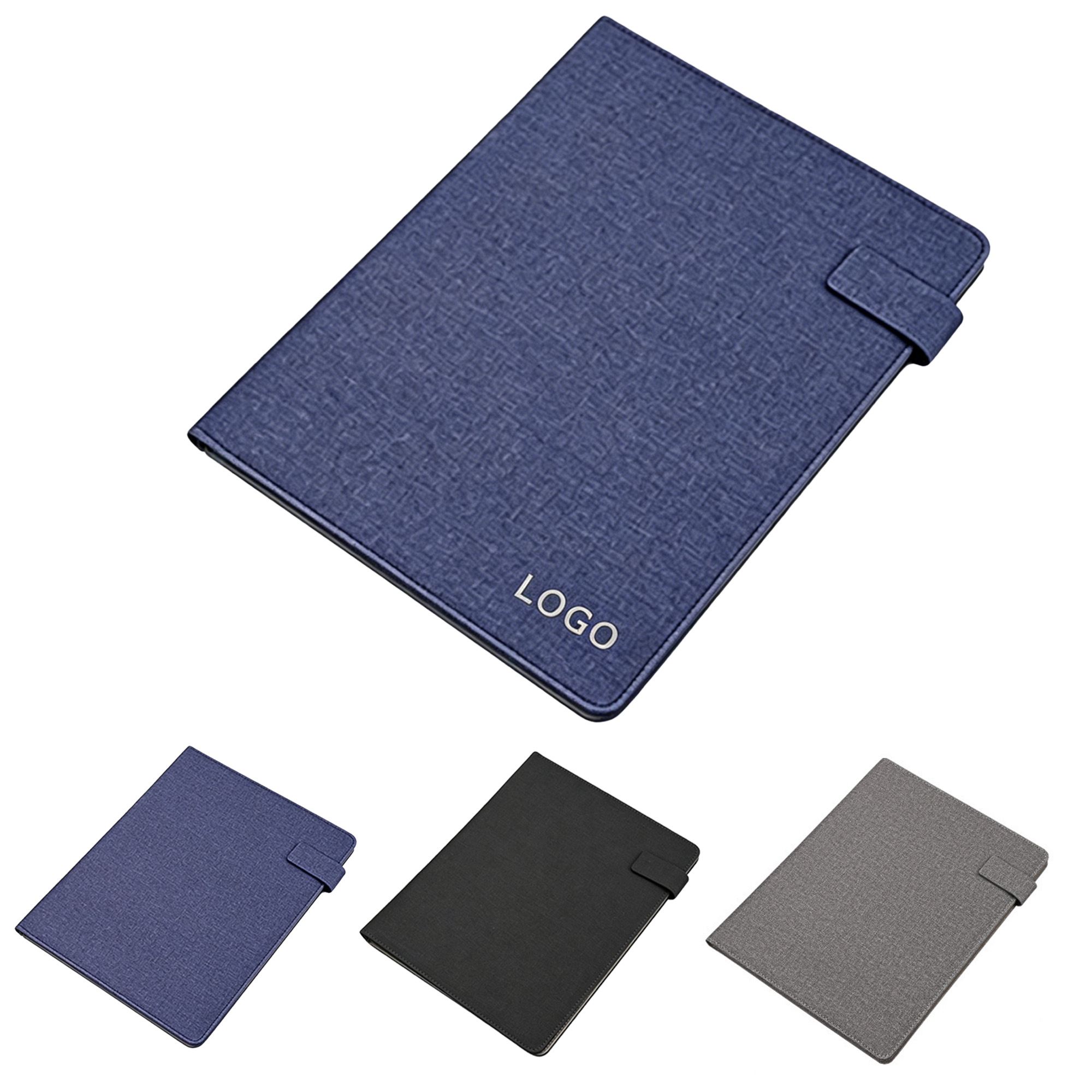 Customizable A4 Leatherette Office Padfolio
