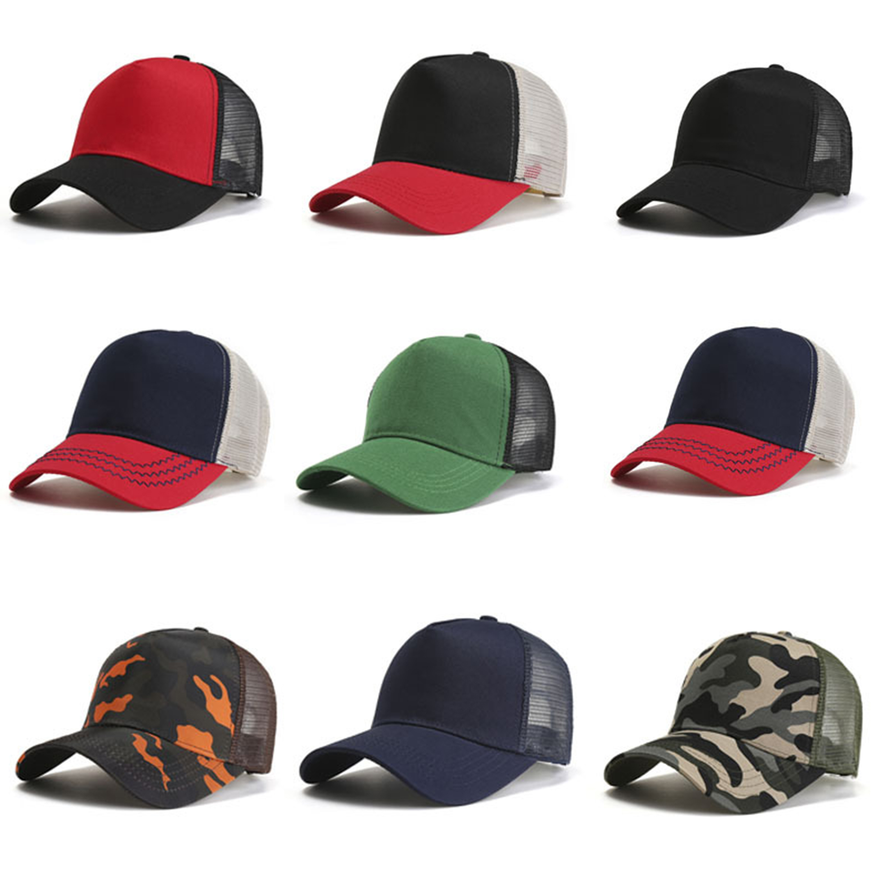 Mesh Back Premium Trucker Cap