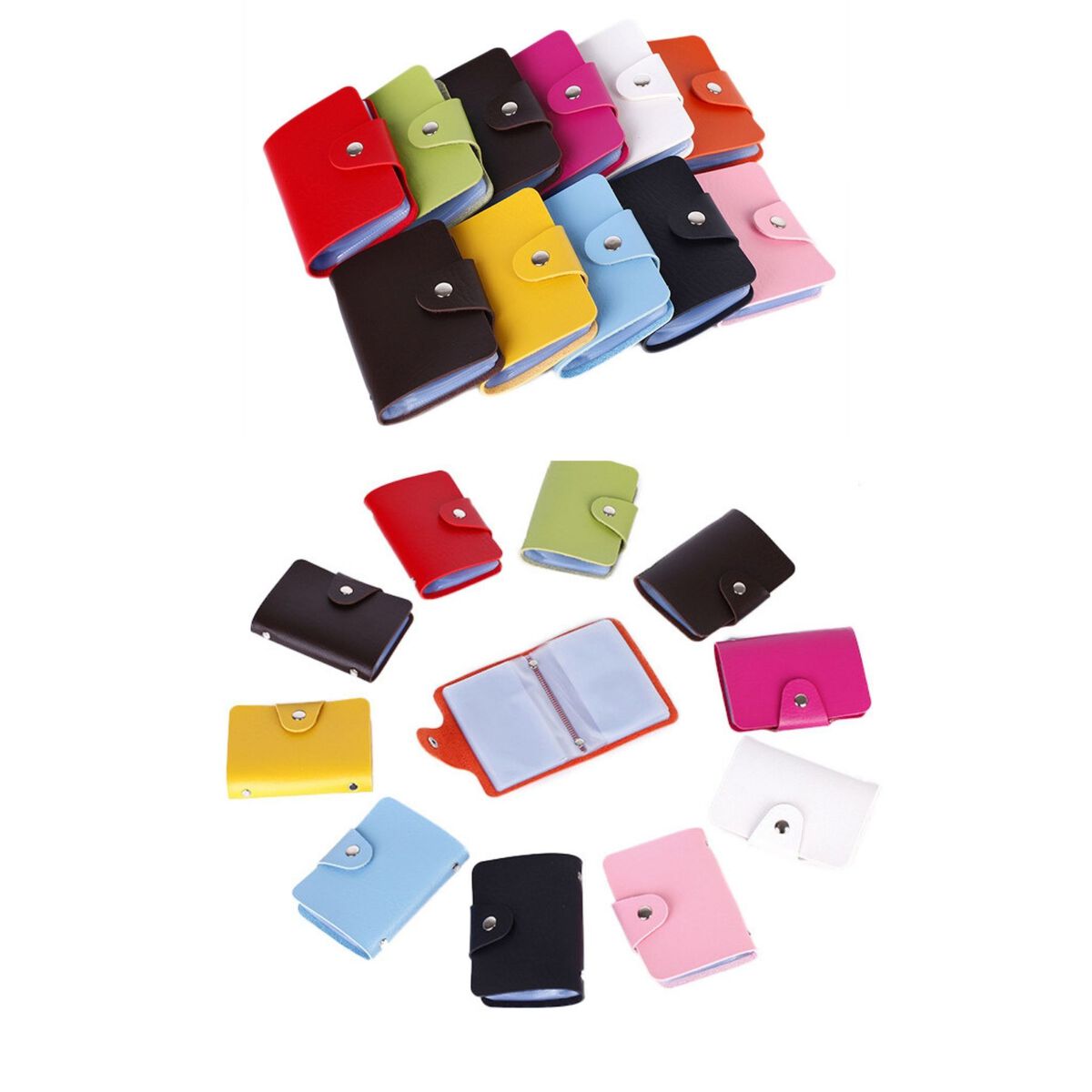 PU Leather Credit Card Wallet