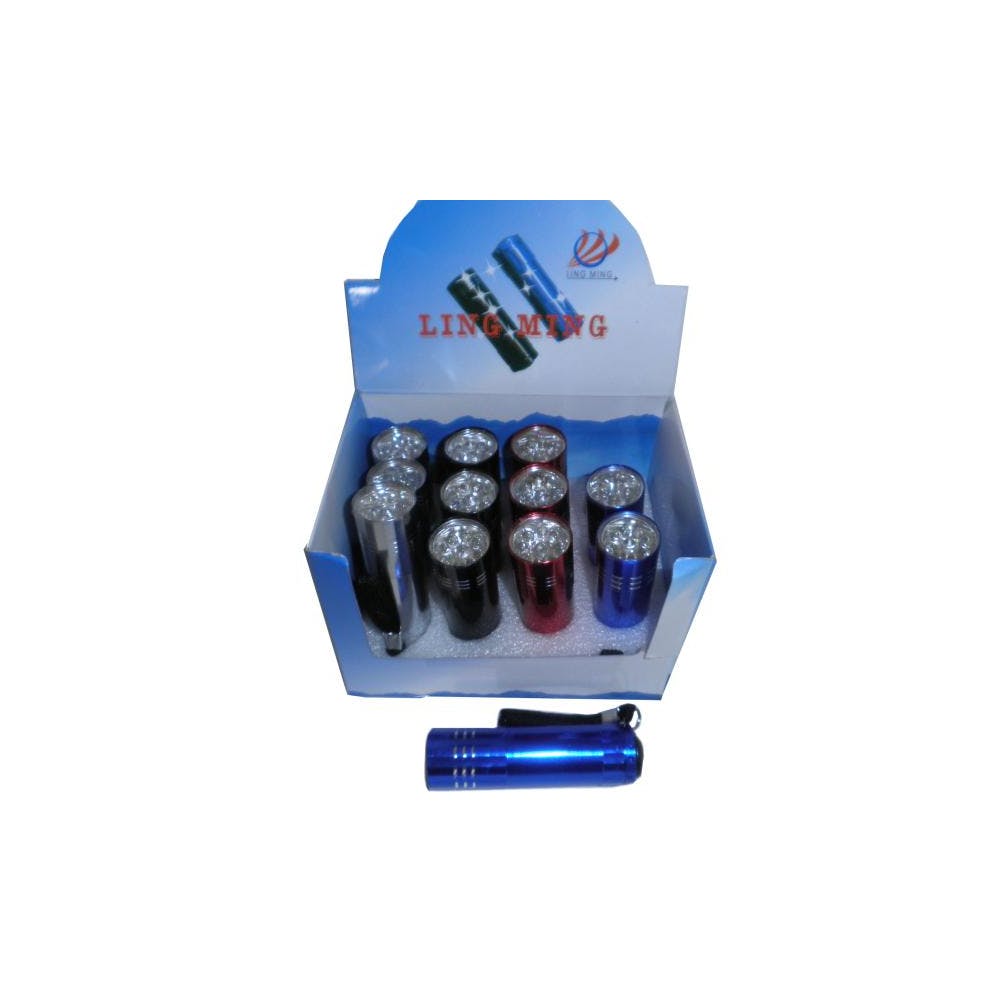 LED Flashlights - Assorted 3 AAA Batteries Required 3
