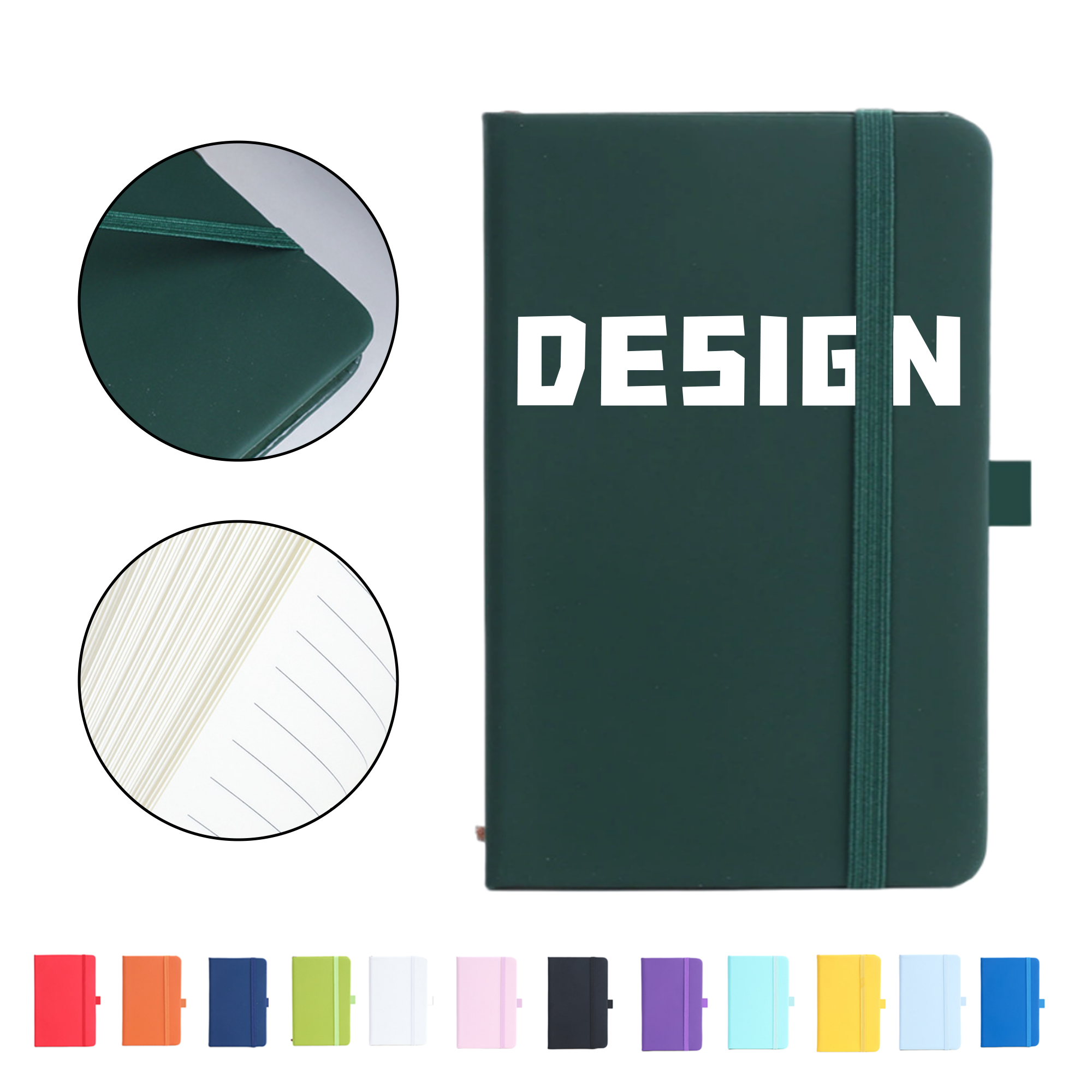A6 Elastic Band Notebook 1