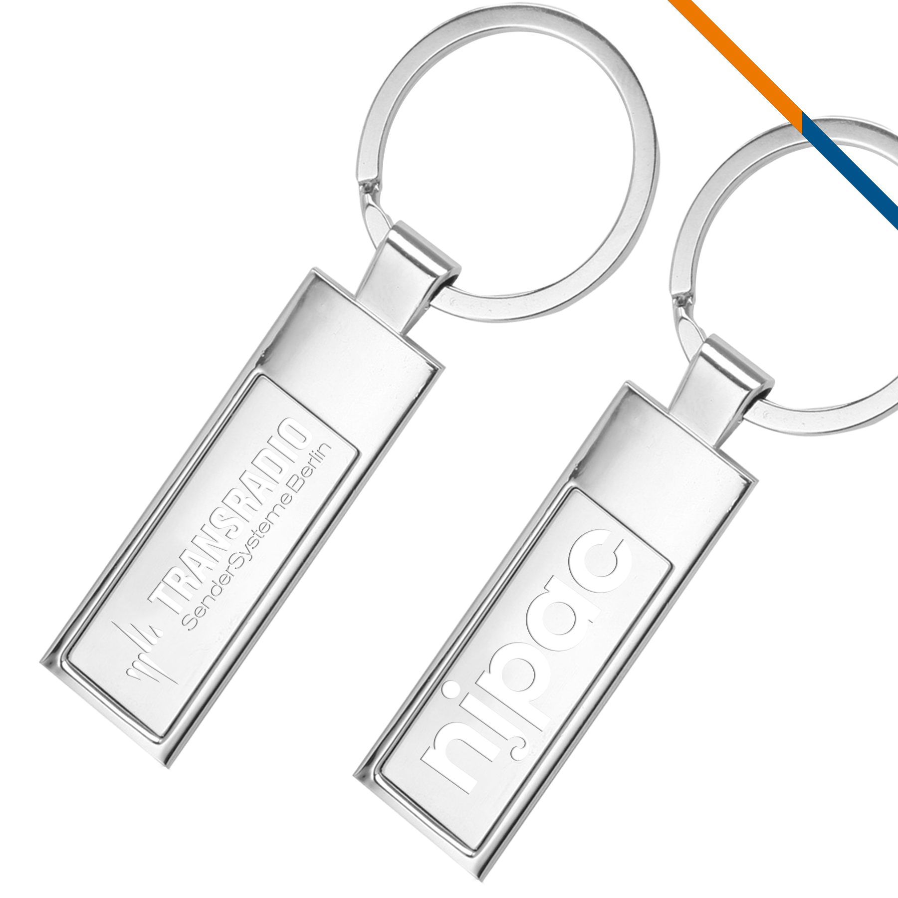 Howard Rectangular Keychain