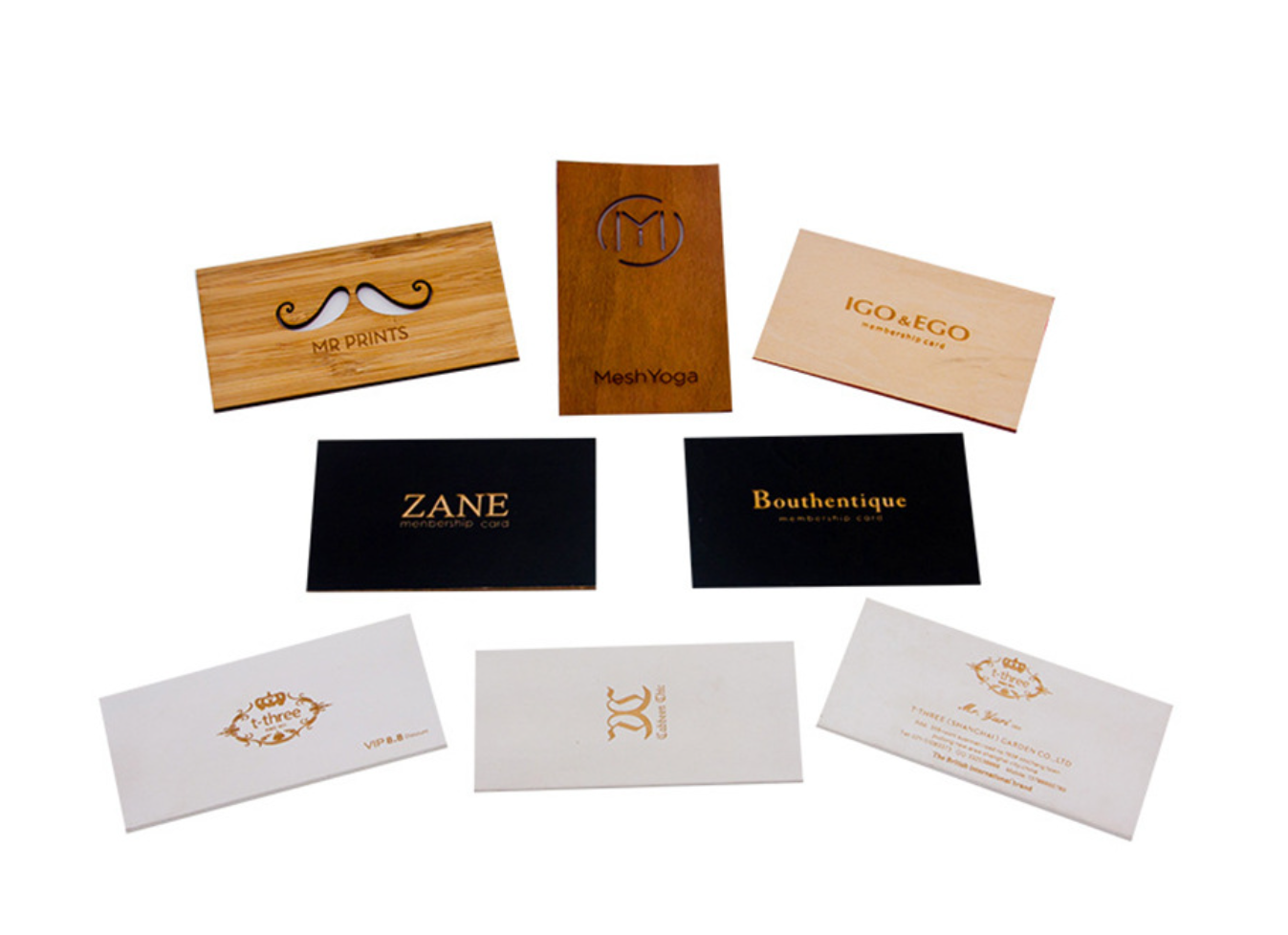 Basswood Business Cards