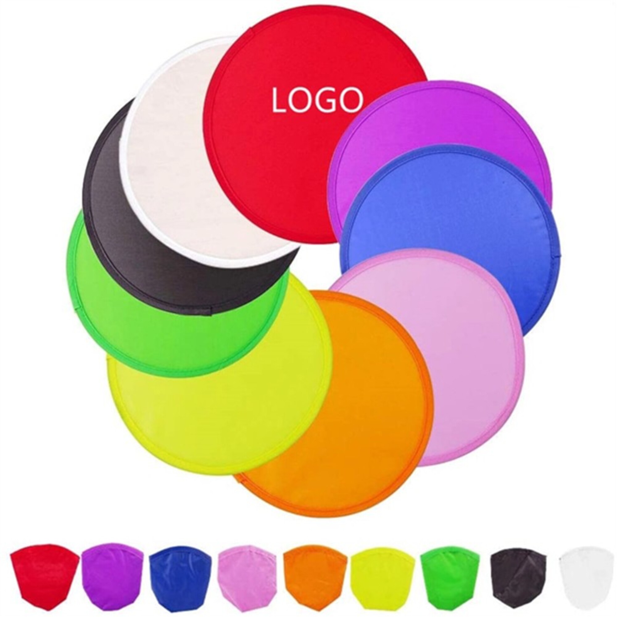Pop Up Folding Nylon Disc Fan