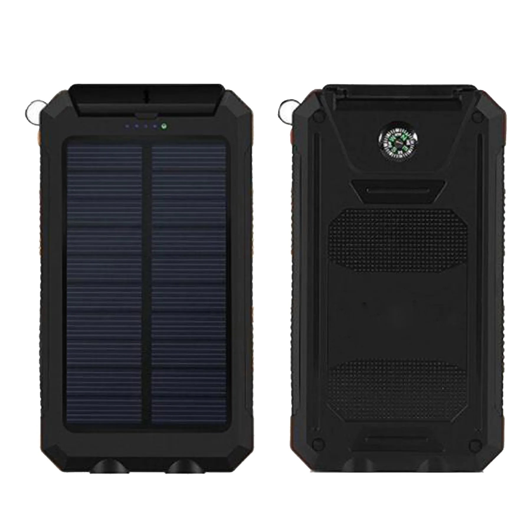 Quick Shipping 10,000mAh Waterproof Solar Power Bank 14