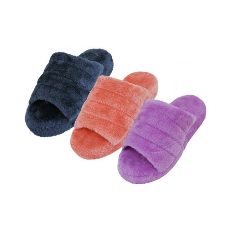 Women's Fuzzy Plush Slippers - S-XL 3 Colors 3