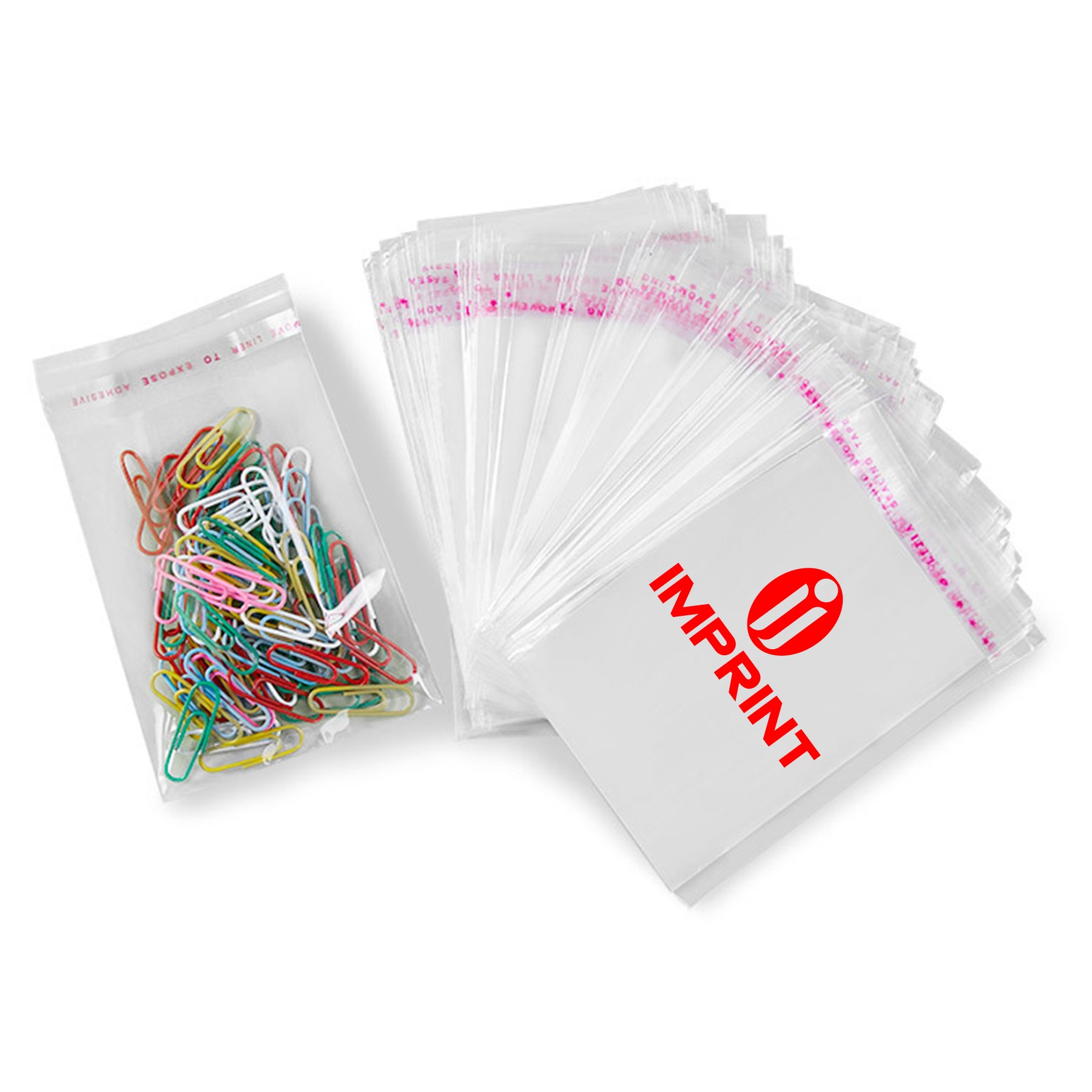 6x10" Clear Resealable Bags