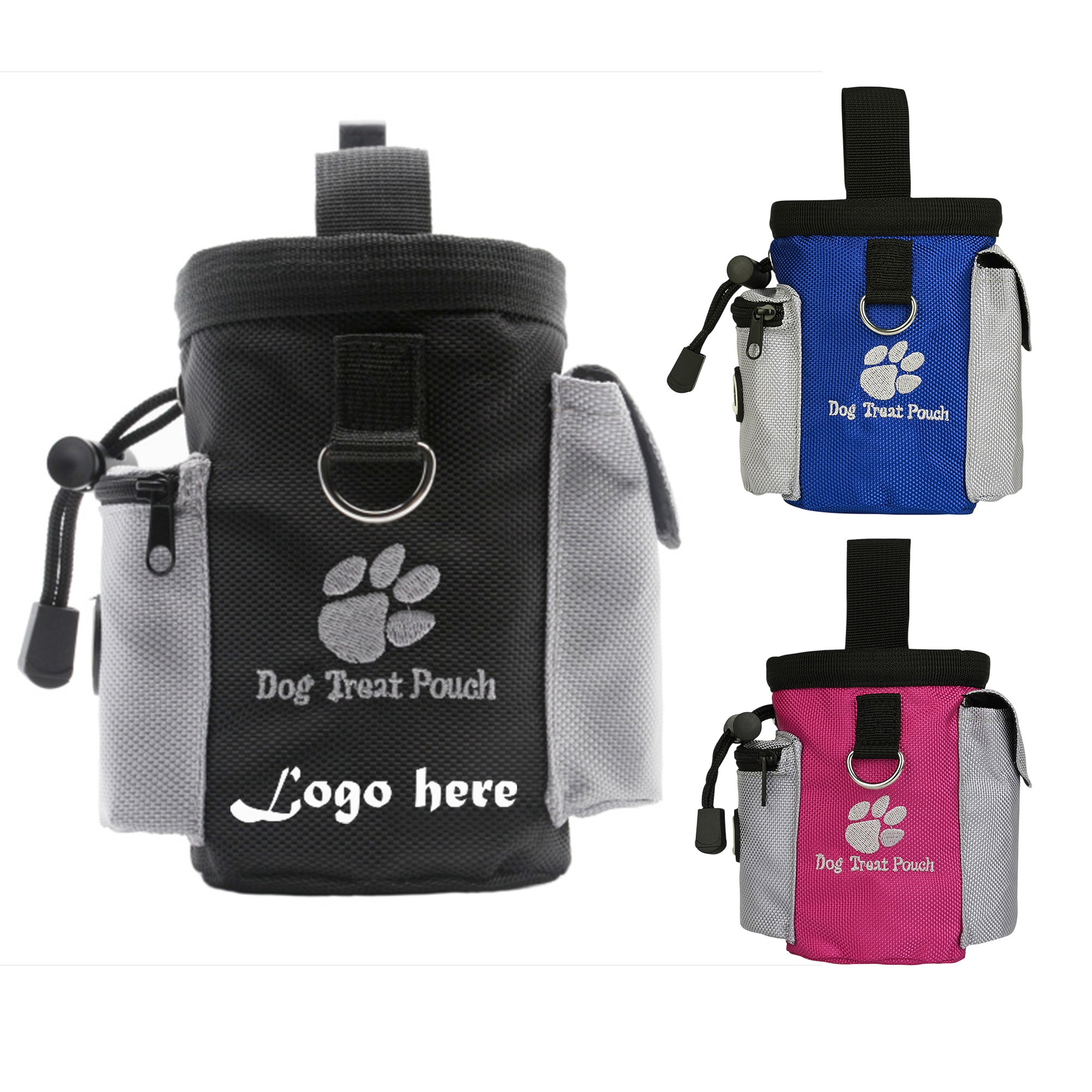 Dog Training Treat Pouch With Belt Loop