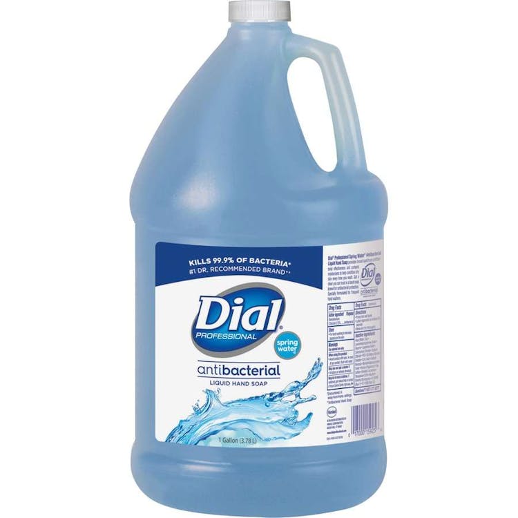 Dial Spring Water Scent Liquid Hand Soap Antibacterial - 1 Gallon 3
